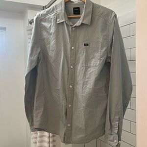 RVCA Men’s Slim Fit Buttoned Down Dress Shirt 👔 ‼️PRICE DROP‼️